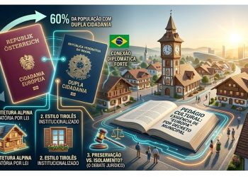 PEDÁGIO CULTURAL: A cidade brasileira que exige ser "Europa" por decreto municipal.