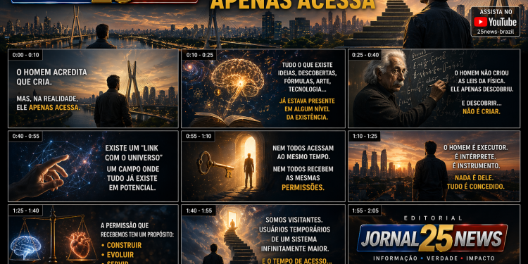 EDITORIAL 360° – MÁRIO MARCOVICCHIO 🌌 O HOMEM NÃO CRIA NADA: APENAS TEM PERMISSÃO DE ACESSO