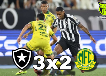 Botafogo 3 x 2 Mirassol: vitória suada tira pressão e anima o Fogão no Brasileirão 2026