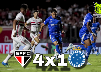 São Paulo atropela o Cruzeiro com show ofensivo no Morumbis