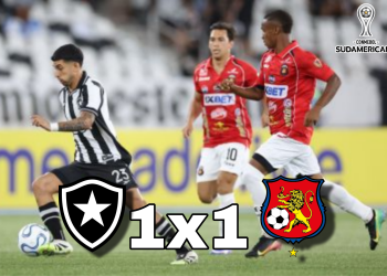 Botafogo empata com o Caracas na estreia da Sul-Americana 2026 e é vaiado no Nilton Santos