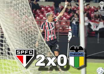 São Paulo vence o O’Higgins e mantém 100% na Sul-Americana