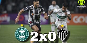 Coritiba vence o Atlético-MG com autoridade e jogo termina em confusão no Couto Pereira