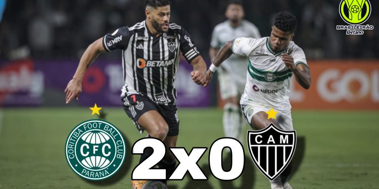 Coritiba vence o Atlético-MG com autoridade e jogo termina em confusão no Couto Pereira