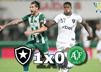 Botafogo sai na frente e vence a Chapecoense pela Copa do Brasil 2026