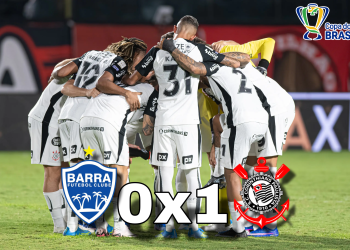 Corinthians vence o Barra por 1 a 0 e sai em vantagem na Copa do Brasil 2026