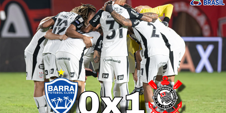 Corinthians vence o Barra por 1 a 0 e sai em vantagem na Copa do Brasil 2026