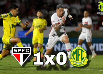 São Paulo vence o Mirassol por 1 a 0 e ganha fôlego no Brasileirão 2026