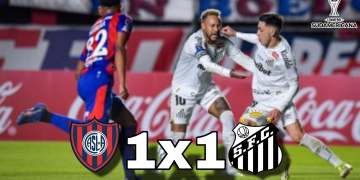Santos empata com San Lorenzo e se complica na Sul-Americana 2026