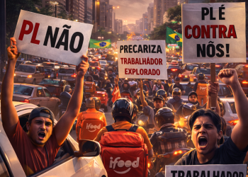 MOTORISTAS DE APP PARAM SÃO PAULO: PROTESTO CONTRA NOVA LEI EXPLODE NAS RUAS