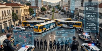 BLOQUEIO DO MEDO: Tática criminosa paralisa circulação em bairros suburbanos cariocas.