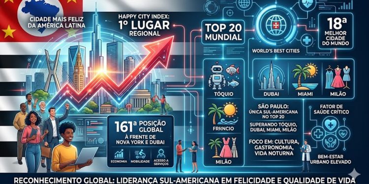 TRIUNFO DO CONTENTAMENTO: Município bandeirante ocupa topo da plenitude continental