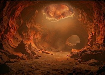 CATEDRAL SUBTERRÂNEA EM VÊNUS: Cientistas descobrem caverna gigante sob vulcão usando fotos de 30 anos atrás.