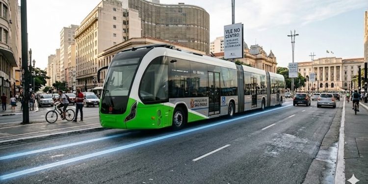 TRILHOS INVISÍVEIS: São Paulo terá VLE chinês com "trilho digital" no Centro !!