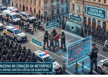 SENTINELAS DO CENTRO: Ação massiva mobiliza centenas contra ataques a motoristas no coração da metrópole.