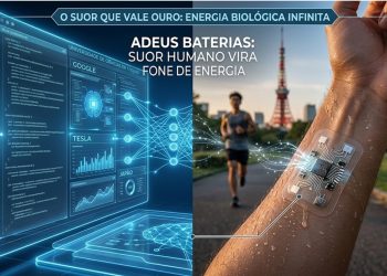 ADEUS BATERIAS: Suor humano vira fonte de energia para novos sensores criados no Japão.