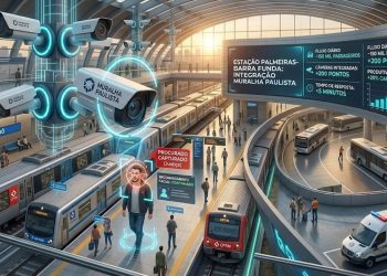 CERCO DIGITAL: Barra Funda integra “Muralha Paulista” e tecnologia já captura foragidos no Metrô.