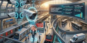 CERCO DIGITAL: Barra Funda integra “Muralha Paulista” e tecnologia já captura foragidos no Metrô.