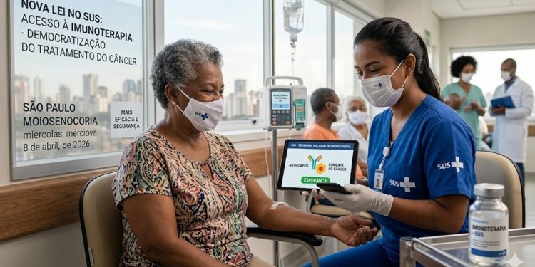 REVOLUÇÃO NO SUS: Nova lei obriga inclusão de imunoterapia no tratamento do câncer.