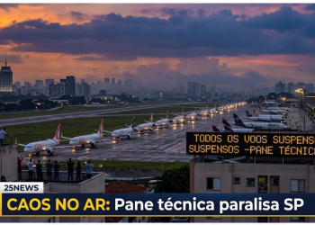 CAOS NO AR: Pane técnica em centro da FAB paralisou voos em Congonhas e Guarulhos