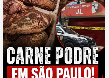 DONO DE AÇOUGUE DA VILA PRUDENTE É PRESO POR DISTRIBUIR CARNE ESTRAGADA PARA PIZZARIAS E ESFIHARIAS DA ZONA LESTE