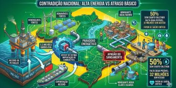 POTÊNCIA INCOMPLETA: O contraste entre o sucesso das plataformas e o descaso com as redes de esgoto.