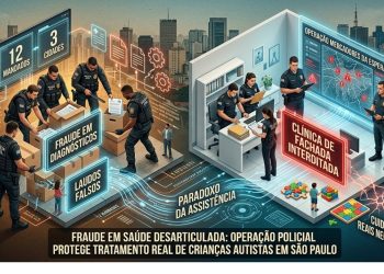 MERCADORES DA ESPERANÇA: Ofensiva desarticula rede que lucrava com diagnósticos fictícios de neurodiversidade.