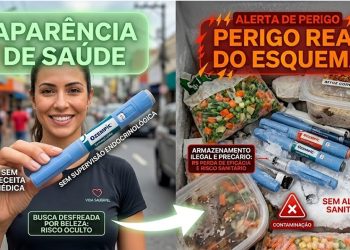 FLAGRANTE EM CASA BRANCA: Enfermeira é presa por venda ilegal de canetas emagrecedoras.