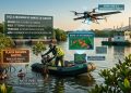 GUERRA NO MANGUE: Ibama caça planta invasora com I.A. para evitar colapso ambiental em Cubatão.