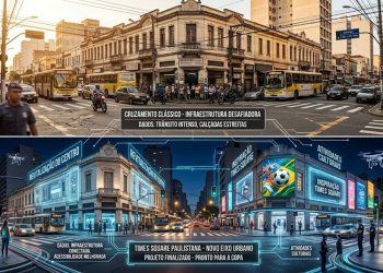 BRILHO NA REPÚBLICA: Ipiranga e São João ganham luzes de Times Square.