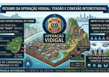 CONEXÃO DO CRIME: Líder baiano foge por túnel e deixa 200 turistas ilhados no Vidigal.
