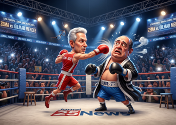 Editorial Mário Marcovicchio:  ZEMA  X MENDES – O nocaute político que você precisa ver ! Gilmar Mendes  coloca Zema no Palco de 2026