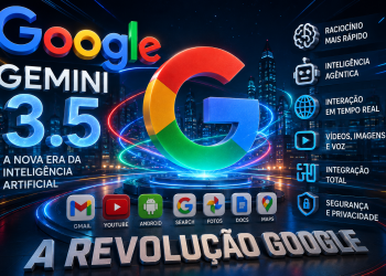 GOOGLE SURPREENDE O MUNDO E LANÇA O GEMINI 3.5: A NOVA ERA DA INTELIGÊNCIA ARTIFICIAL COMEÇOU