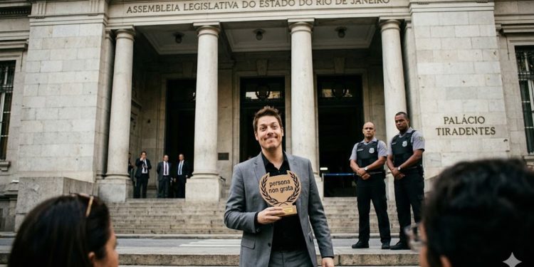 VETO AO HUMOR: ALERJ DECLARA PORCHAT “PERSONA NON GRATA” NO RIO.