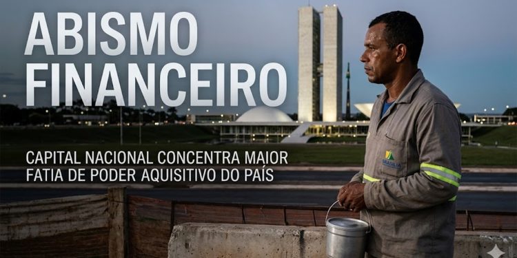 ABISMO FINANCEIRO: CAPITAL NACIONAL CONCENTRA MAIOR FATIA DE PODER AQUISITIVO DO PAÍS.
