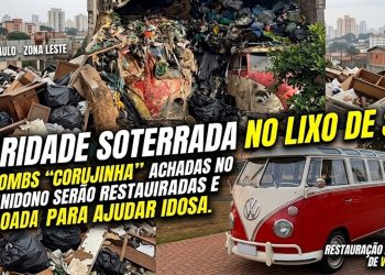 TESOURO NO LIXO: KOMBIS RARAS SALVAM IDOSA EM SP.