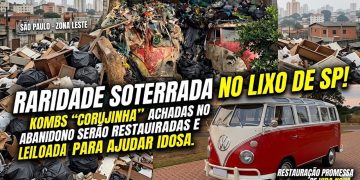 TESOURO NO LIXO: KOMBIS RARAS SALVAM IDOSA EM SP.