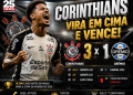 🦅 CORINTHIANS VIRA SOBRE O GRÊMIO E FECHA PRIMEIRA FASE COM VITÓRIA DE AUTORIDADE