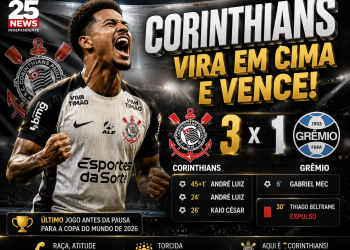 🦅 CORINTHIANS VIRA SOBRE O GRÊMIO E FECHA PRIMEIRA FASE COM VITÓRIA DE AUTORIDADE