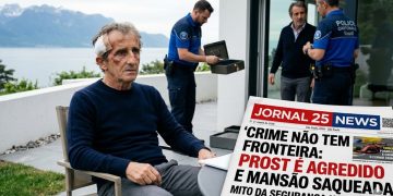 CRIME NÃO TEM FRONTEIRA: ALAIN PROST É AGREDIDO E ASSALTADO EM MANSÃO.