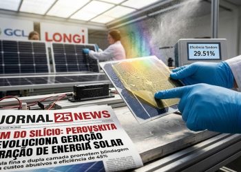 FIM DO SILÍCIO: PEROVSKITA REVOLUCIONA GERAÇÃO DE ENERGIA SOLAR.
