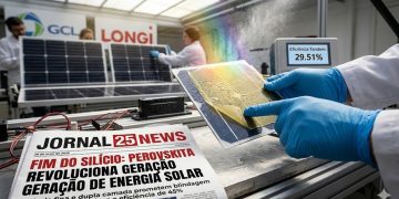 FIM DO SILÍCIO: PEROVSKITA REVOLUCIONA GERAÇÃO DE ENERGIA SOLAR.