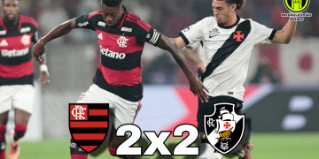 Clássico carioca termina empatado em 2 a 2 no Maracanã