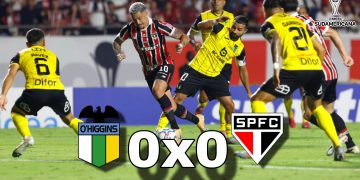 São Paulo segura empate com o O’Higgins e mantém liderança na Sul-Americana