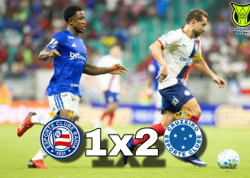 Cruzeiro vence o Bahia de virada na Fonte Nova pelo Brasileirão 2026