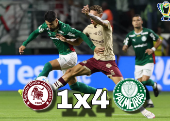 Palmeiras atropela o Jacuipense e garante vaga nas oitavas da Copa do Brasil