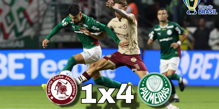 Palmeiras atropela o Jacuipense e garante vaga nas oitavas da Copa do Brasil