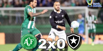 Chapecoense derruba o Botafogo na Arena Condá e garante vaga nas oitavas da Copa do Brasil