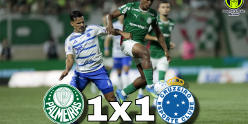 Palmeiras e Cruzeiro empatam em jogo movimentado na Arena Barueri pelo Brasileirão 2026