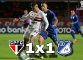 São Paulo vacila no fim e empata com o Millonarios pela Sul-Americana